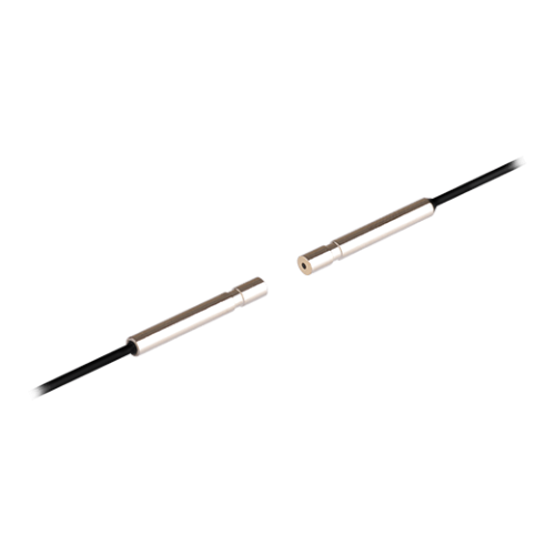 Cable, Fiber Optic, Flexible type, 1R, Through Beam, , 2 Cylinder type, Threaded End,, 0.3mm, 2m Length