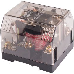 Electro Mechanical Power Relay, Panel mount & screw terminals, 30A DPDT, 110VAC coil input