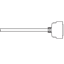 I/O connection cable for CD5, IEEE1284 half pitch 50P, 3m