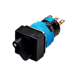 2 Position Maintained Selector Switch, 16mm Panel hole, IP65, Square Head, DPDT 2 Position Maintained Selector Switch, 16mm Panel hole, IP65, Square Head, DPDT