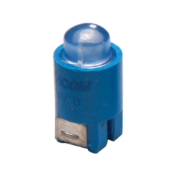 LED Bulb, K16 switch, Blue, 12VDC