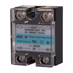Solid state relay, Single phase, Input 4-32VDC, Load 90-240VAC, 100A, Zero cross