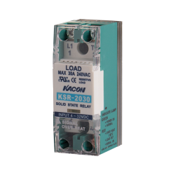 Solid state relay, Over temperature alarm, Single phase, Zerocross, Input 4-32VDC, Load Voltage 90-240VAC, 30A, 5000 dielectric strength