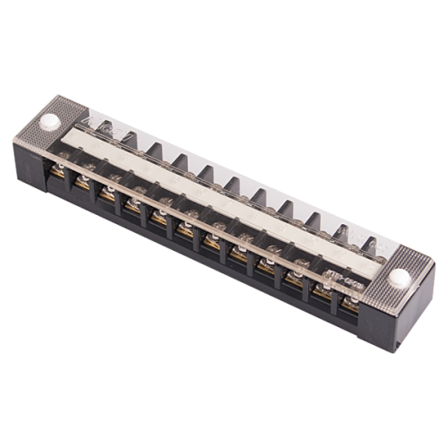 Barrier terminal block, 12 poles, 600VA 20A, M4 screw, L163xW30xH19.5mm, 5 pcs Bundle