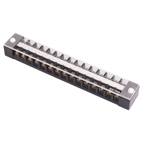 Barrier terminal block, 15 poles, 600VA 20A, M4 screw, L198xW30xH19.5mm, 5 pcs Bundle