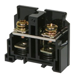 Modular terminal block, DIN Rail mounting, Single level, 60A 600VAC,  H43.8 x W50 x D15.2mm, 10 pcs Bundle