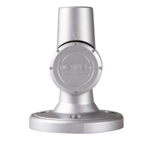 Tower/Signal Light Accessory, Folding Base, 180 Angle, Aluminum, for 20mm dia  Pole