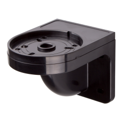 MENICS signal light accessory, Wall mount plastic bracket, Black color (For MT, PRE & PME lights w/MAM-B070 base & ASG lights)