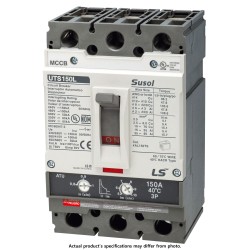MCCB, Molded Case Circuit Breaker, 2 Pole, 125A, 35kA@480VAC, Fixed thermal/magnetic, Lugs Line/Load Side, UL Listed