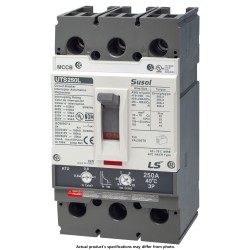 MCCB, Molded Case Circuit Breaker, 2 Pole, 175A, 35kA@480VAC, Fixed thermal/magnetic, Lugs Line/Load Side, UL Listed