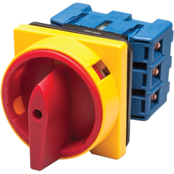 Main Load Disconnector, Panel mount, Emergency stop, 100A