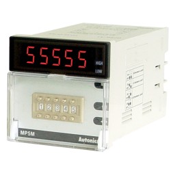 Meter, Pulse, LED, W72xH72mm, 5-Digit, 13 operation modes, Indicator, 100-240 VAC