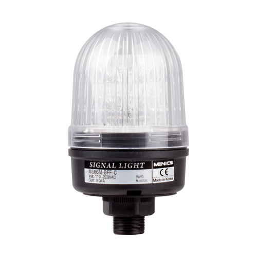 66mm beacon signal LED light, Direct mount, Steady/Flash, Clear color, 90~240V AC 66mm beacon signal LED light, Direct mount, Steady/Flash, Clear color, 90~240V AC
