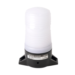70mm Multicolored LED Signal light, Surface Mount, Steady & Buzzer, 110-220VAC, Red/Blue/Green LED, Milky Lens