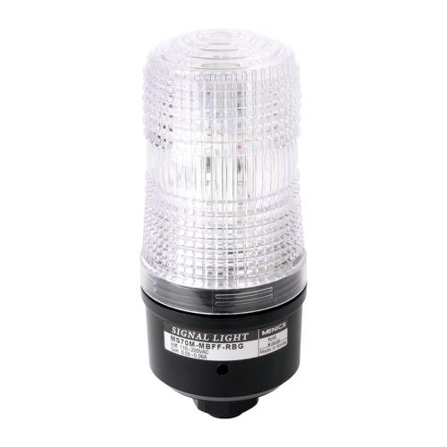 70mm Multicolored LED Signal light, Direct Mount, Steady & Buzzer, 110-220VAC, Red/Blue/Green LED, Clear Lens 70mm Multicolored LED Signal light, Direct Mount, Steady & Buzzer, 110-220VAC, Red/Blue/Green LED, Clear Lens