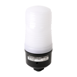 70mm Multicolored LED Signal light, Direct Mount, Steady & Buzzer, 110-220VAC, Red/Blue/Green LED, Milky Lens