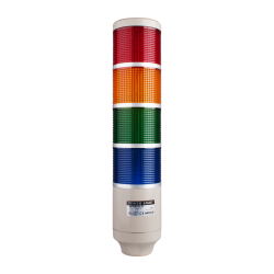 Stack tower light, 85mm Red/yellow/green/blue color 4 stack, Steady, Pole mounting beige body, 25" prewired, Incandescent, 110V AC10W Stack tower light, 85mm Red/yellow/green/blue color 4 stack, Steady, Pole mounting beige body, 25" prewired, Incandescent, 110V AC10W