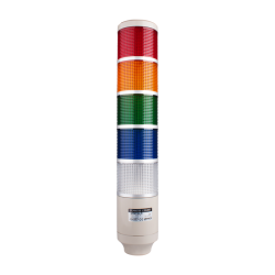 Stack tower light, 85mm Red/yellow/green/blue/clear color 5 stack, Steady/flash, Pole mounting beige body, 25" prewired, Incandescent, 110V AC10W Stack tower light, 85mm Red/yellow/green/blue/clear color 5 stack, Steady/flash, Pole mounting beige body, 25" prewired, Incandescent, 110V AC10W