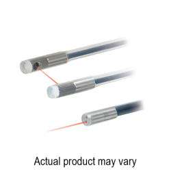 Fiber head, Chemical & Heat resistant, ø6.0mm, Diffuse reflective, R60, 2+0.1m