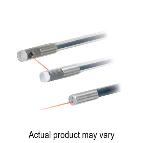 Fiber head, Chemical & Heat resistant, ø6.0mm, Diffuse reflective, R60, 2+0.1m