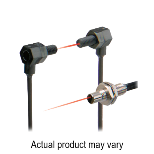 Fiber head, Heat resistant to 180°C, M4 SUS, Through-beam, R35, 2m