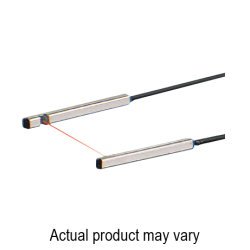 Fiber head, Through-beam, ø5.0mm, Narrow & Side view, R1, 2m