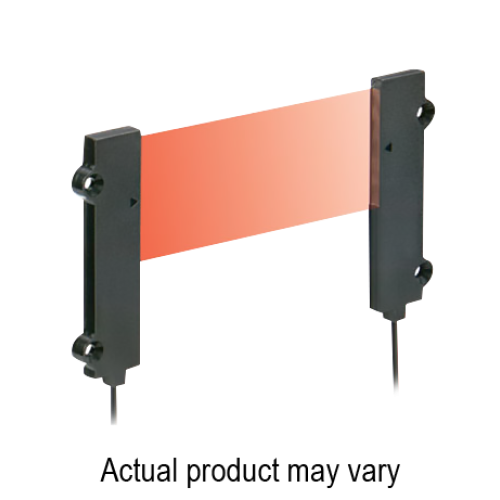 Fiber head, Array, Diffuse reflective, Side-on, R25, 2m