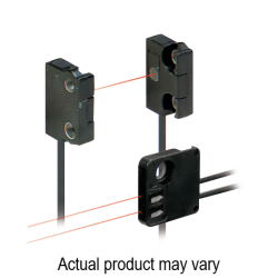 Fiber head, Square, Diffuse reflective, Flat-on, 2.2mm hole x 1, R1, 1m Fiber head, Square, Diffuse reflective, Flat-on, 2.2mm hole x 1, R1, 1m