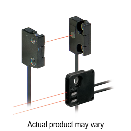 Fiber head, Square, Diffuse reflective, Head-on/Side-on Switchable, 2.2mm hole x 1, R1, 1m