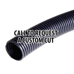 Corrugated tube, Polyamide 6, flame-resistant up to UL94-HB and Halogen free,  Ø46.5xØ54.5(in x out), 70BR, IP68, Medium wall, Black color, 30m roll