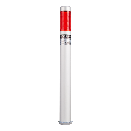 LED stack tower light, 25mm red color 1 stack, Steady, Direct mounting 200mm long aulminum body, 25" prewired, 12V AC/DC LED stack tower light, 25mm red color 1 stack, Steady, Direct mounting 200mm long aulminum body, 25" prewired, 12V AC/DC