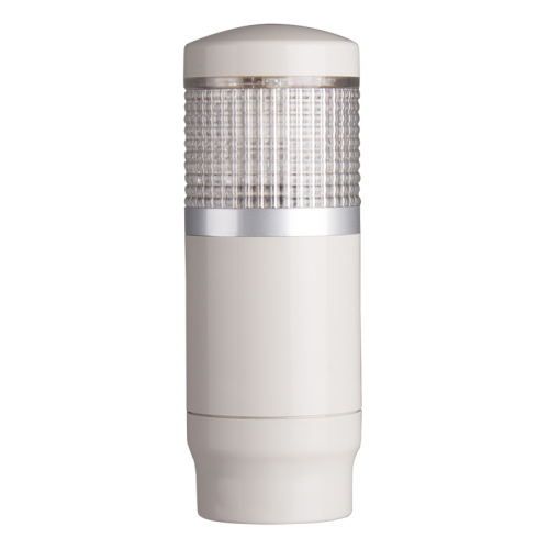 Tower Light, 45mm LED 1 Stack, Flash, 24VAC/VDC, Clear Lens Tower Light, 45mm LED 1 Stack, Flash, 24VAC/VDC, Clear Lens