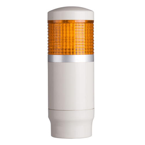 Tower Light, 45mm LED 1 Stack, Steady, 12VAC/VDC, Yellow Lens Tower Light, 45mm LED 1 Stack, Steady, 12VAC/VDC, Yellow Lens