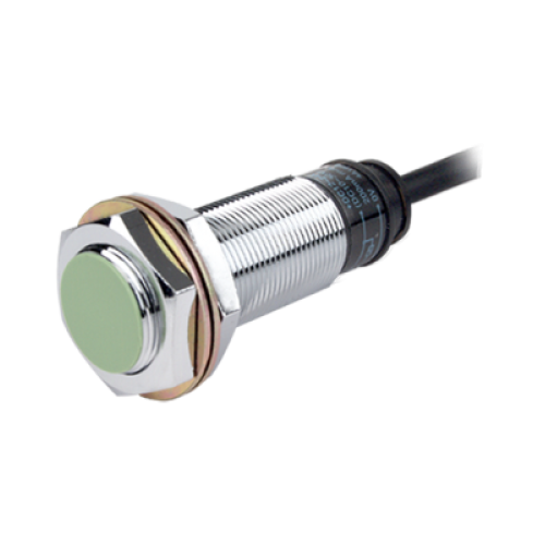 Autonics Proximity Sensor, 5mm Sensing, M18 Round, Shielded, NPN NO, 3 Wire, 2m cable, 10-30 VDC Autonics Proximity Sensor, 5mm Sensing, M18 Round, Shielded, NPN NO, 3 Wire, 2m cable, 10-30 VDC
