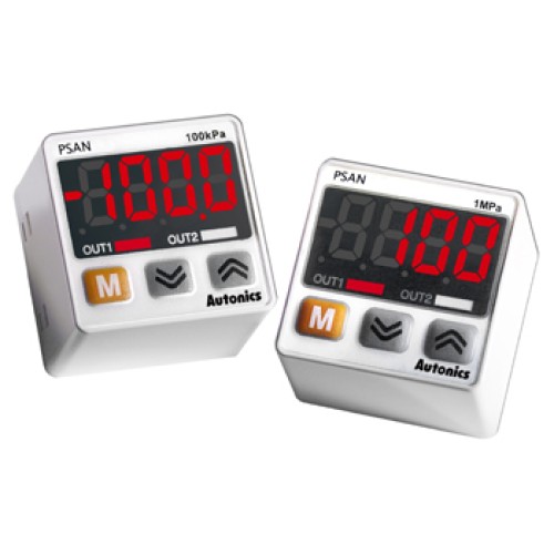Pressure Sensor, Compound fluid pressure, -101.3 kPa to 100.0 kPa, NPN / 4-20mA VDC Output, Port NPT1/8, Connector type, 12-24VDC. Pressure Sensor, Compound fluid pressure, -101.3 kPa to 100.0 kPa, NPN / 4-20mA VDC Output, Port NPT1/8, Connector type, 12-24VDC.