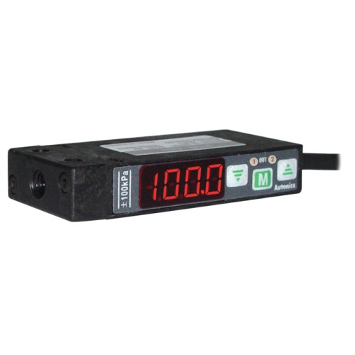 Pressure Sensor, Compound, -100 to 100 kPa, PNP / 1-5 VDC Output, Port M5, Connector type, 12-24 VDC Pressure Sensor, Compound, -100 to 100 kPa, PNP / 1-5 VDC Output, Port M5, Connector type, 12-24 VDC