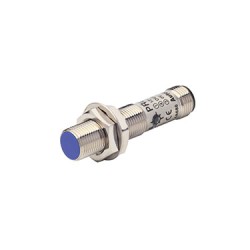 Sensor, Inductive Prox, 12mm Round, Connector type, Non Shielded, 8mm Sensing, NO, 2 Wire, 12 - 24 VDC