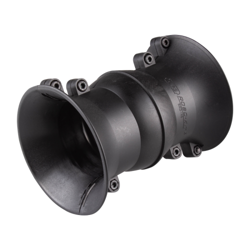 Tube ball joint sleeve, 22mm tube, Polyamide 6, Black..