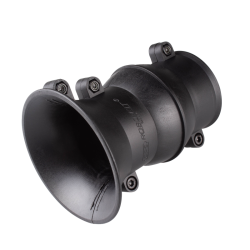 Tube ball joint, 22mm tube, Polyamide 6, Black..