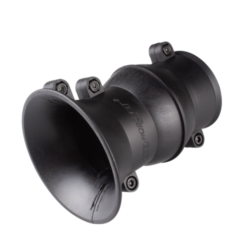 Tube ball joint, 22mm tube, Polyamide 6, Black..