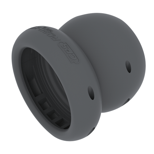Tube ball joint, 48mm tube, Polyamide 6, Black