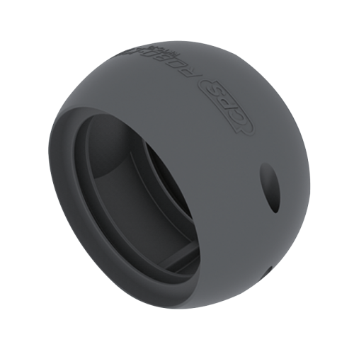 Tube connector, 56mm tube, Polyamide 6, Black