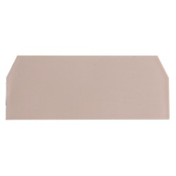 End plate for SDU2.5/4, SPE2.5/4, 50pcs package
