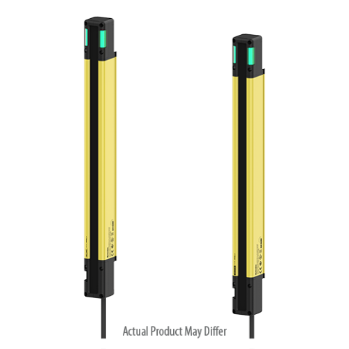 Safety Light Curtains, Advanced type, Through-beam, 15M Sensing distance, 72pcs & 25mm Optical axis pitch, 1,793mm length, 24VDC
