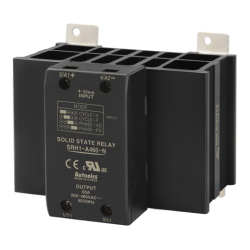 Solid state relay, Heatsink, Single phase, Input 4-20mA, Load 200-480VAC, 60A (Old# SRH1-A460)