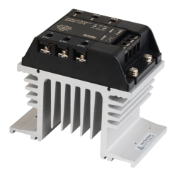 Solid state relay, Heatsink type, 3-Phase(2-Pole), Input 4-30VDC, Load 48-480VAC, 15A, Random