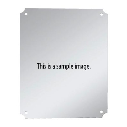 Enclosure, Steel back panel, W5.35 x L7.32 x T0.063" for box size W5.91xL7.87 or W6.30xL8.27 or W6.69xL8.66" (Same as BC-1621ST/BC-1722ST)