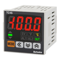 PID Temp Control, 1/16 DIN, 11 Pin, Single display, 4 Digit, Relay & SSR output, 1 alarm autput, 24 VAC/24-48 VDC (Socket Required)