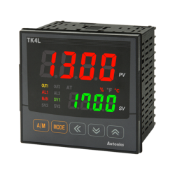 PID Temp Control, DIN W96XH96mm, 1 alarm, Relay Contact Output, 100-240 VAC