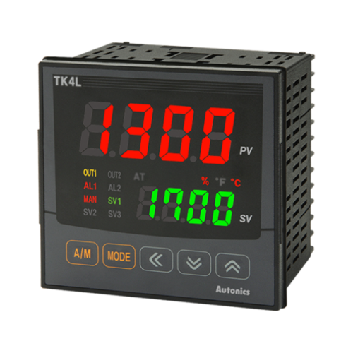 PID Temperature Heating & Cooling Control, 1/4 DIN, 1 Alarm & RS485 output, Relay OUT1 & Relay OUT2, 100-240VAC.